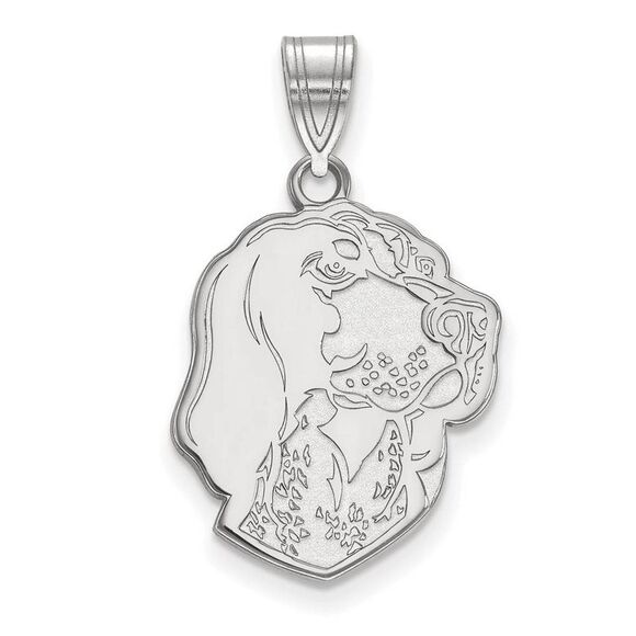 14k White Gold U. of Tennessee Large Mascot Pendant